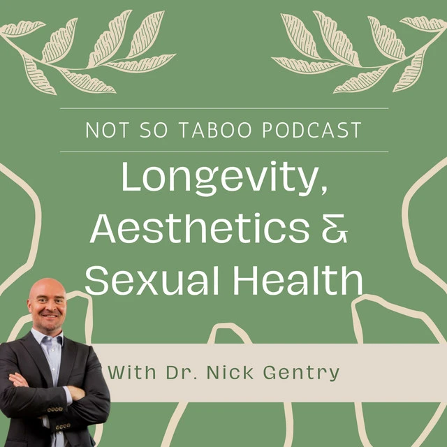 Not So Taboo: Longevity, Aesthetics and Sexual Health with Dr. Nick podcast cover artwork